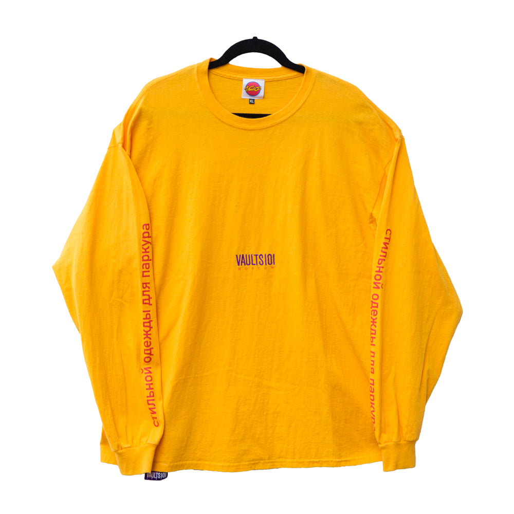 VAULTS101MOSCOW LONG SLEEVE 【YELLOW】