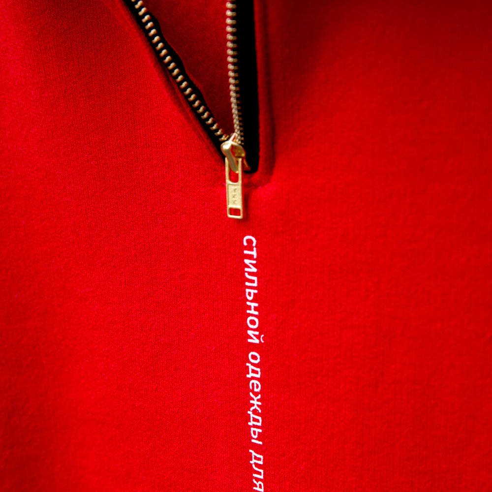 VAULTS101MOSCOW SWEAT SHIRTS 【RED】