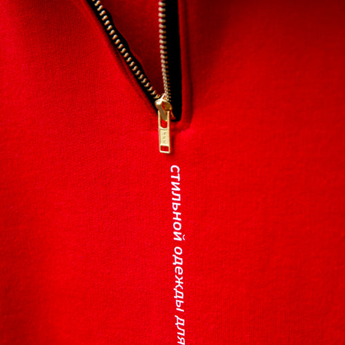 VAULTS101MOSCOW SWEAT SHIRTS 【RED】