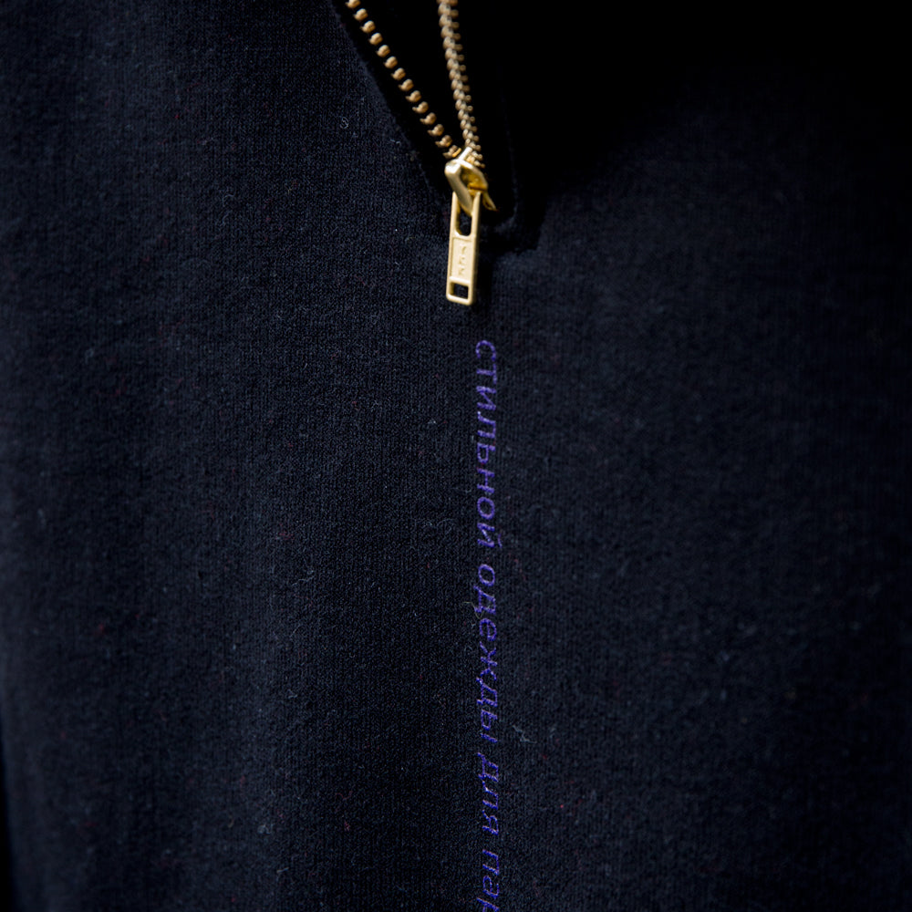 VAULTS101MOSCOW SWEAT SHIRTS 【BLACK】