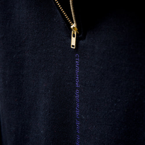 VAULTS101MOSCOW SWEAT SHIRTS 【BLACK】