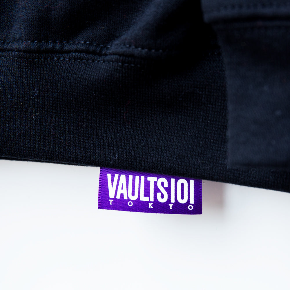 VAULTS101MOSCOW SWEAT SHIRTS 【BLACK】